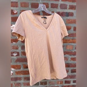 Zara tan teeshirt size L